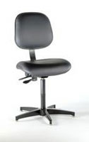Chair, Ergonomic Painted Series, with Casters, Star BaseBiofit Engineered Products